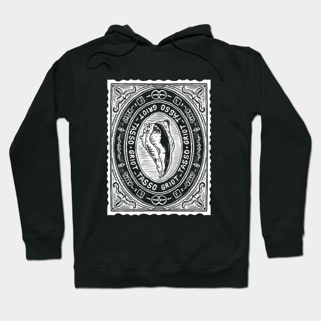 Clam Stamps Hoodie by Merchsides